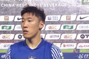 朱辰杰：进球源于高天意高质量角球，上下半场保持了一贯打法